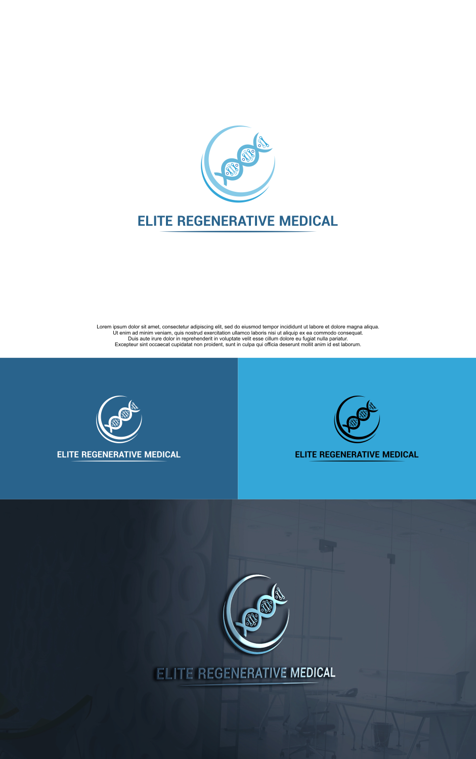 Diseño de Logo por siti MWDesign para Elite Regenerative Medicine | Diseño #24513661