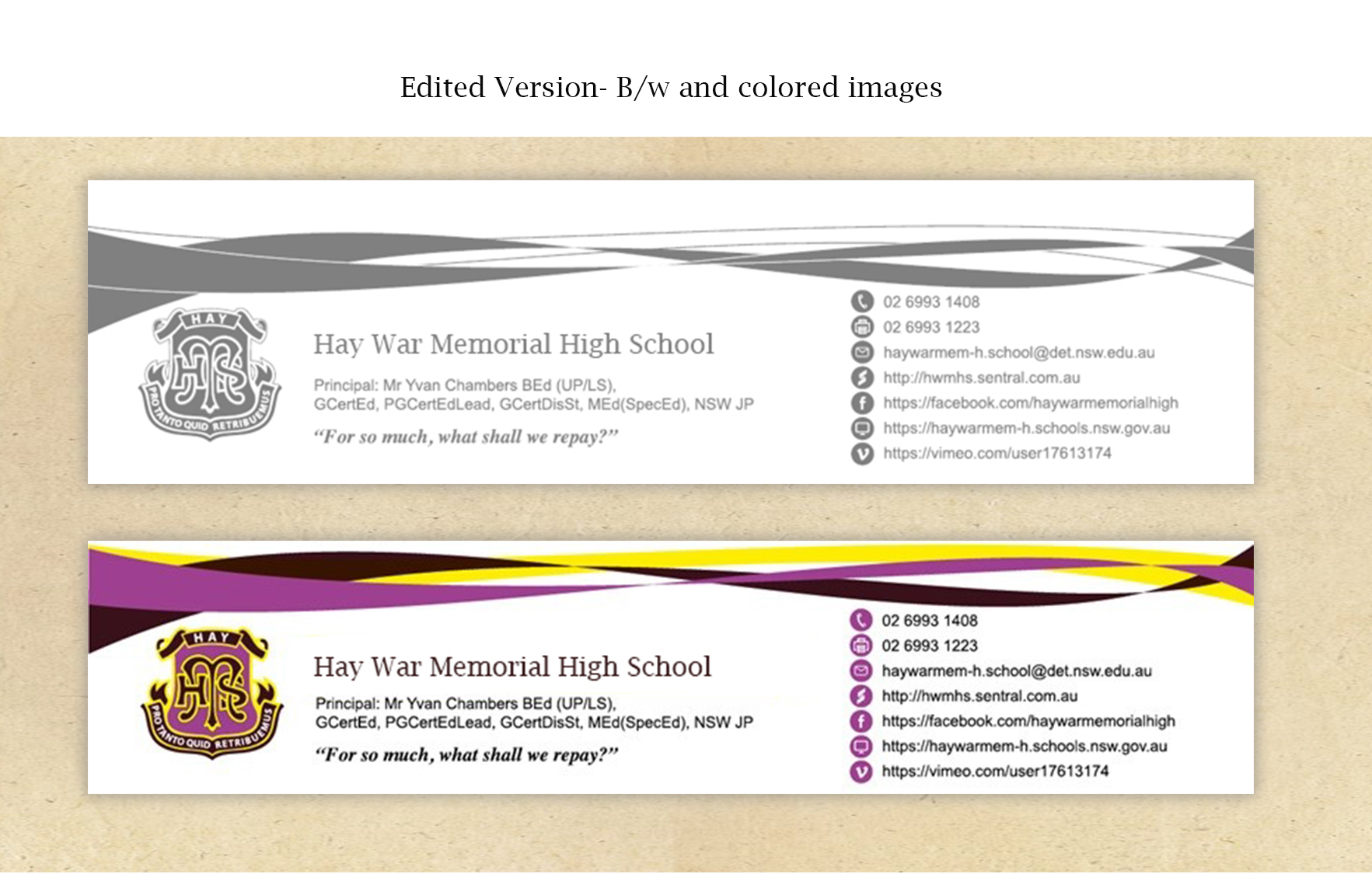 Letterhead Design by Expert Designer for this project | Design #24498586