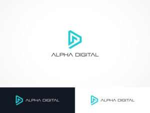 Alpha Digital | Logo Design by ArtTank