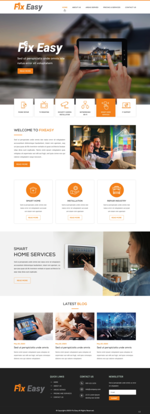 Web Design by pb for this project | Design: #24510398