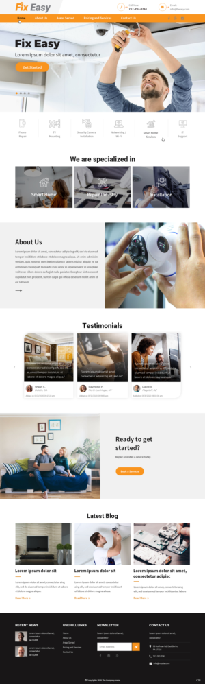 Diseño Web por pb para este proyecto | Diseño: #25257804