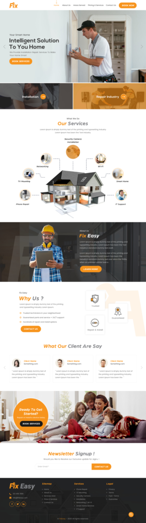 Web Design by rightway for this project | Design #24535479
