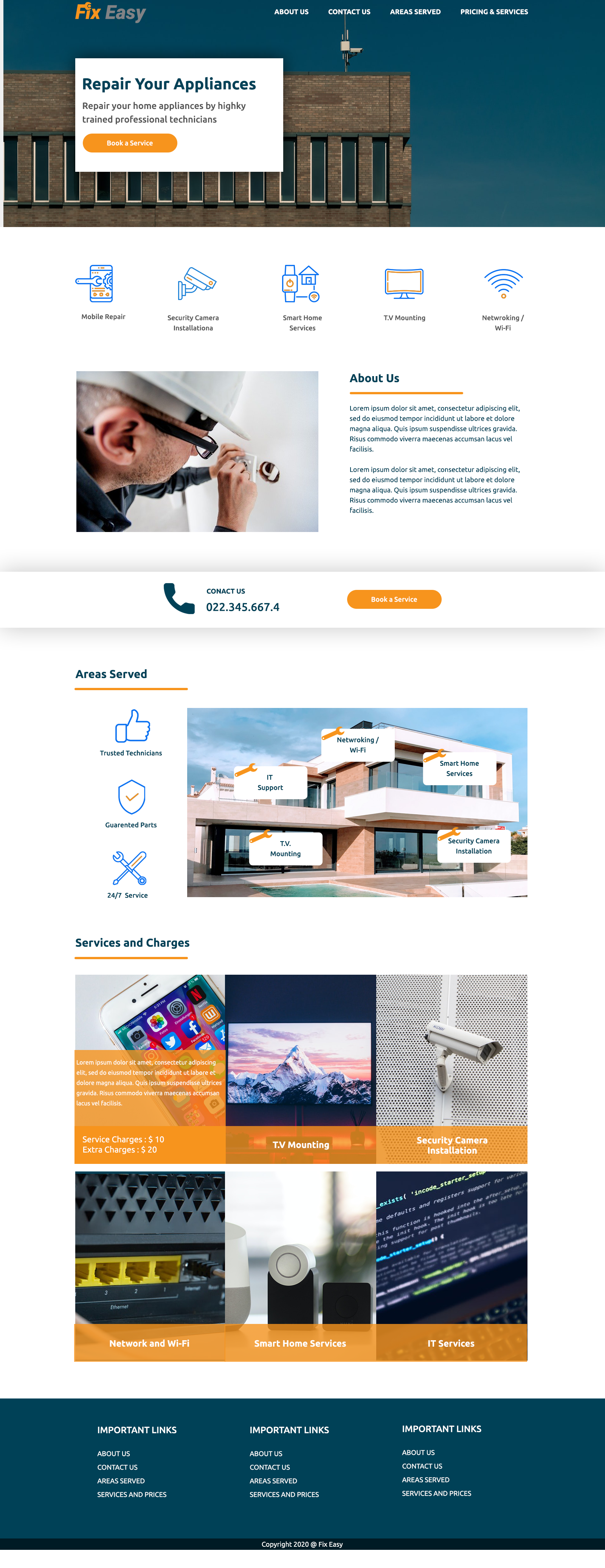 Web Design by Aman60 for this project | Design #24511019
