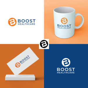 Boost Healthcare       B | Diseño de Logo por henok mulugeta8