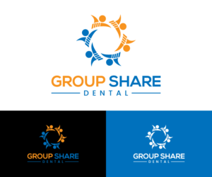 Group Share Dental or GroupShareDental | Logo Design by GoodTimes$$$