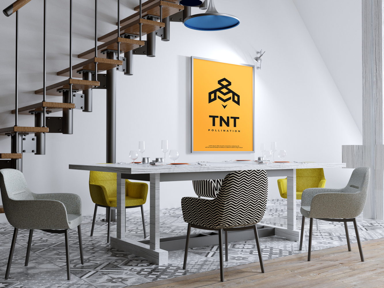 Logo Design by Locke+ for TNT Pollination | Design #24511925