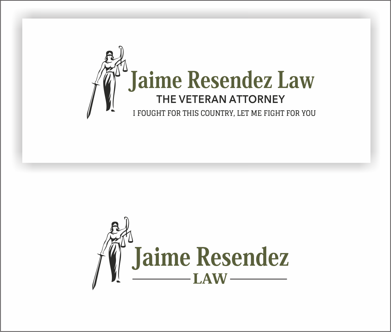 Logo-Design von Udaya G für Jaime Resendez Law | Design #24549457