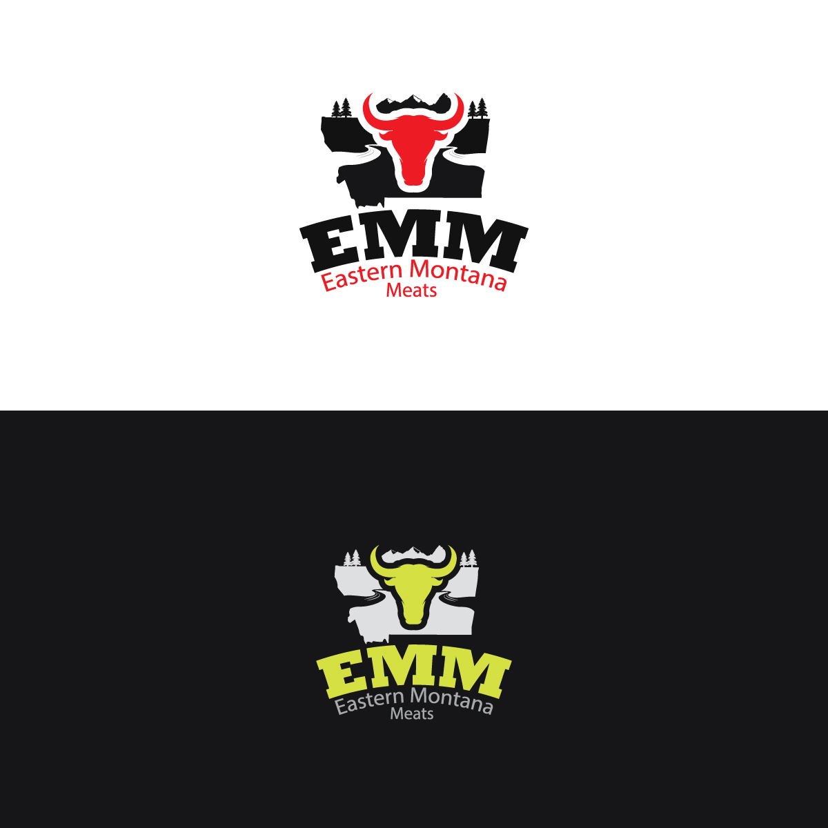 Logo Design by Graphic Bricks for Eastern Montana Meats | Design #24501029