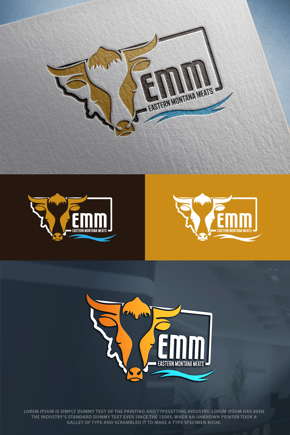 Logo Design by GoodTimes$$$ for Eastern Montana Meats | Design #24497769