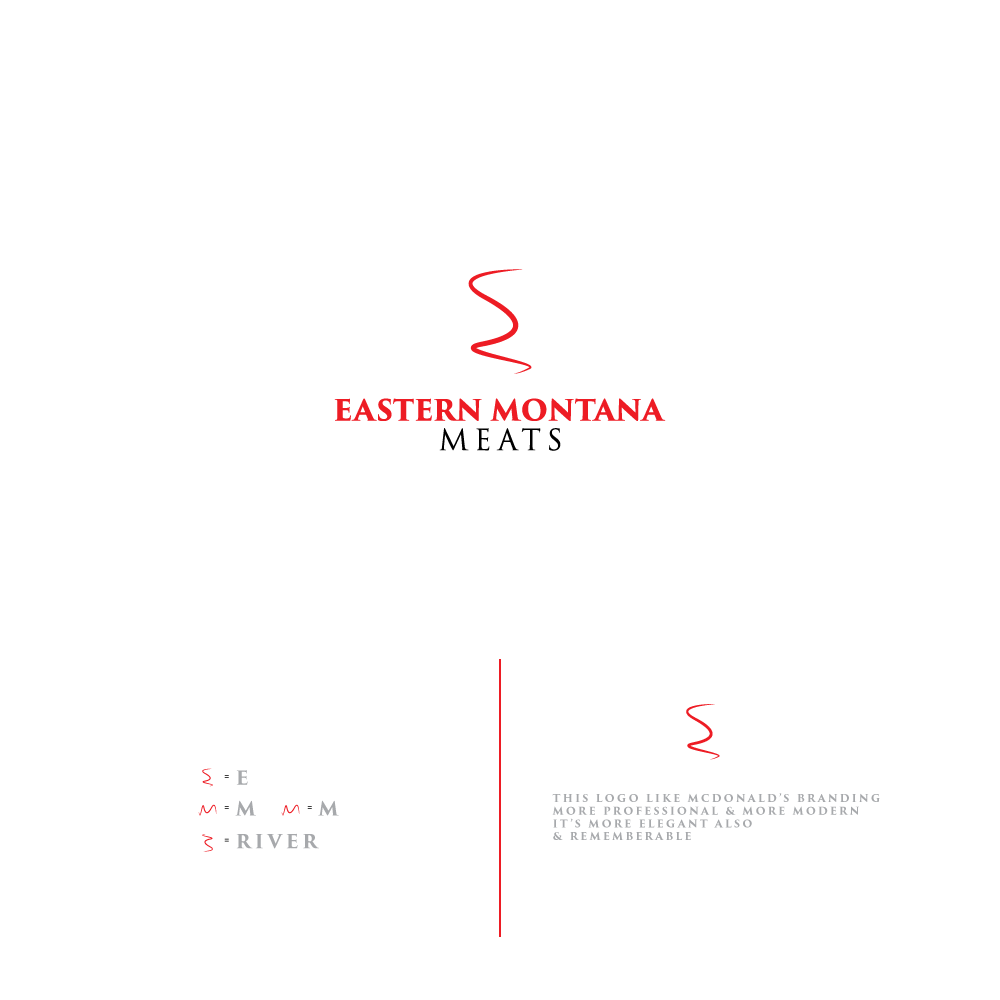 Diseño de Logo por Signify para Eastern Montana Meats | Diseño #24498371