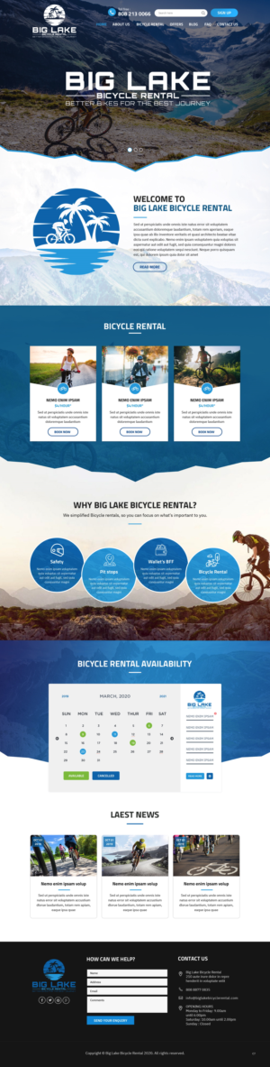 Web Design by pb for Starlite rv park  | Design: #24503656