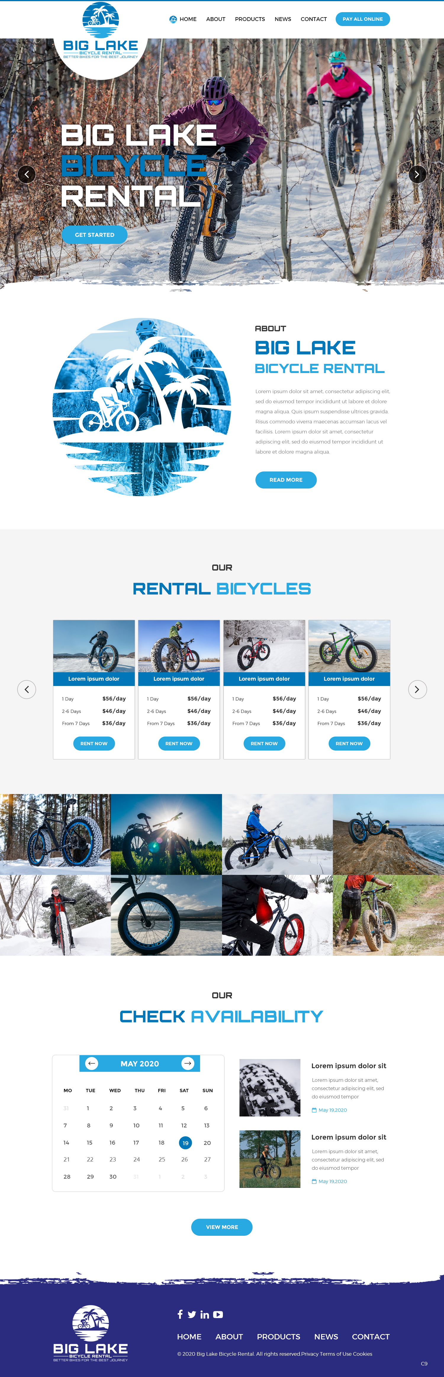 Web Design by pb for Starlite rv park  | Design #24503658