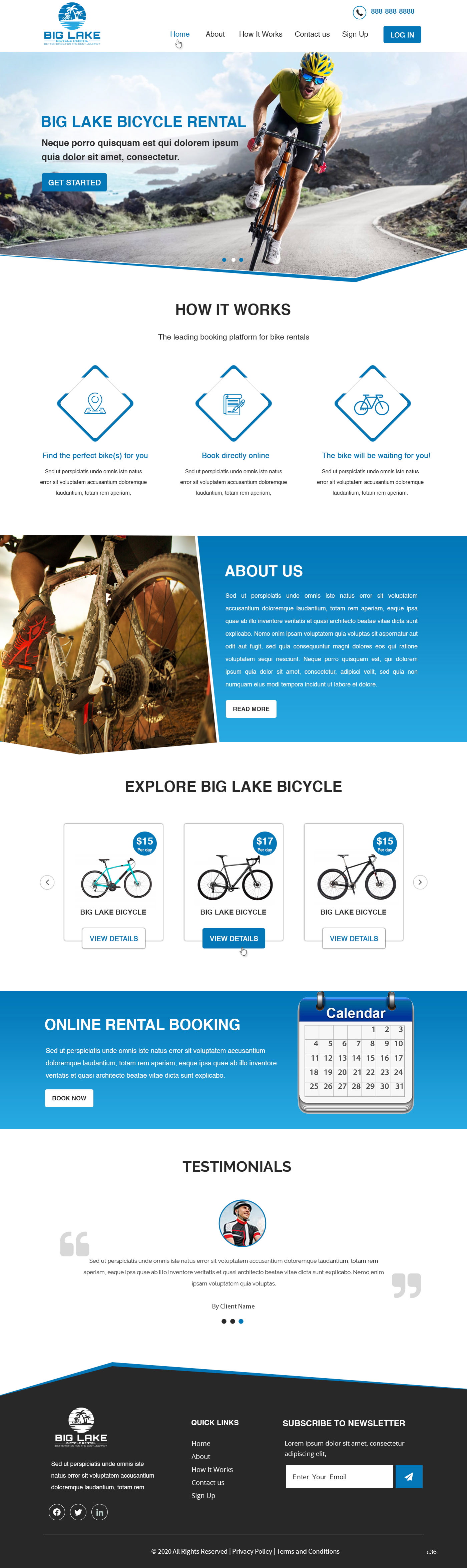 Web Design par pb pour Starlite rv park  | Design #24503663