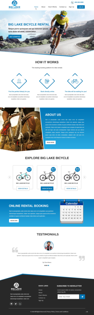 Web Design by pb for Starlite rv park  | Design: #24503663