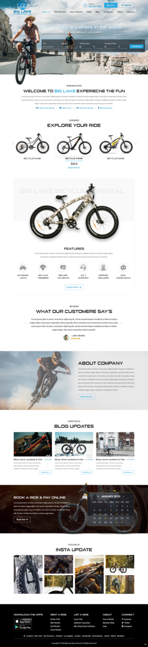 Web Design by pb for Starlite rv park  | Design: #24503664
