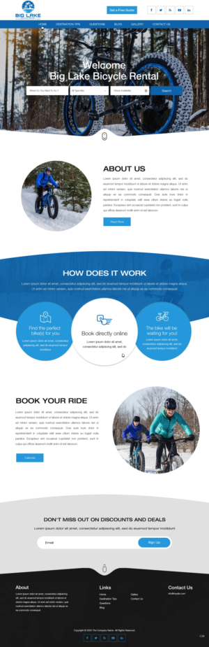 Web Design by pb for Starlite rv park  | Design: #24503667