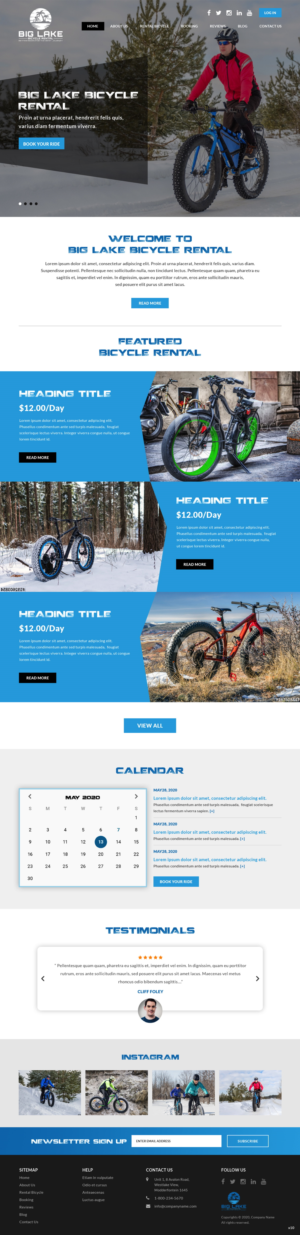 Web Design by pb for Starlite rv park  | Design: #24503671
