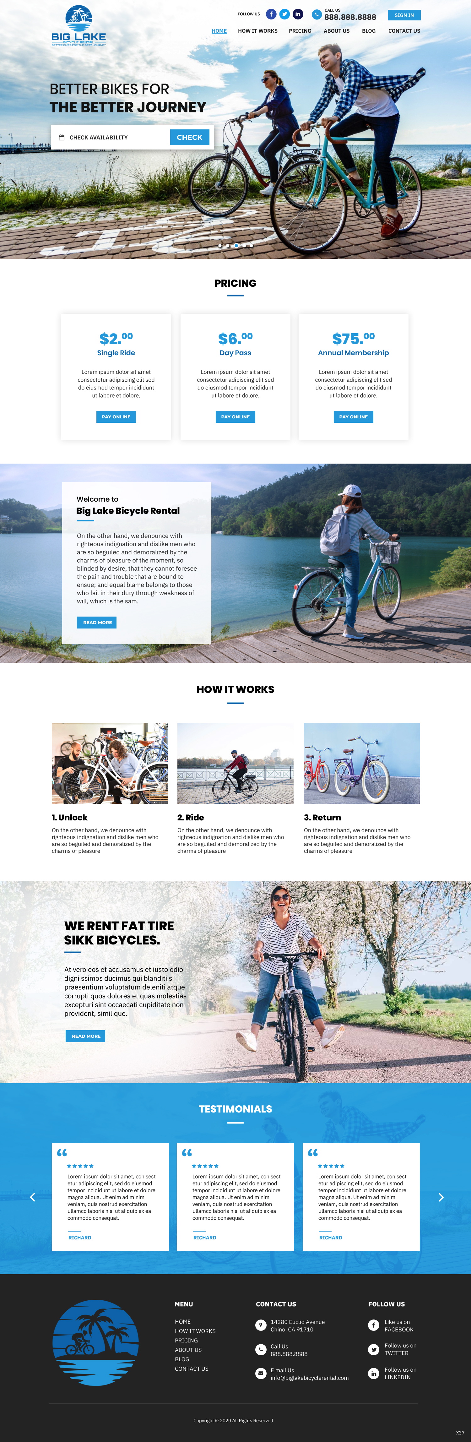 Web Design par pb pour Starlite rv park  | Design #24503673