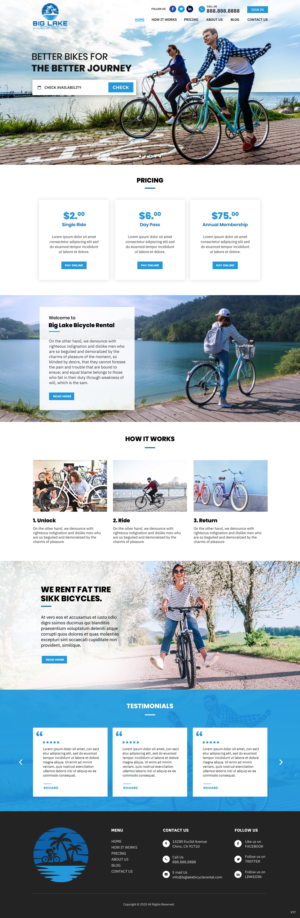 Web Design by pb for Starlite rv park  | Design: #24503673