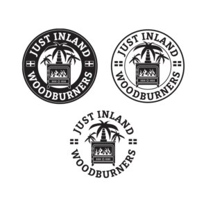 Just Inland  Woodburners | Logo Design by Valtti Design