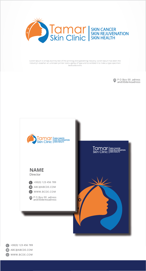 Logo Design by graphicevolution for Tamar Skin Clinic | Design #24504311