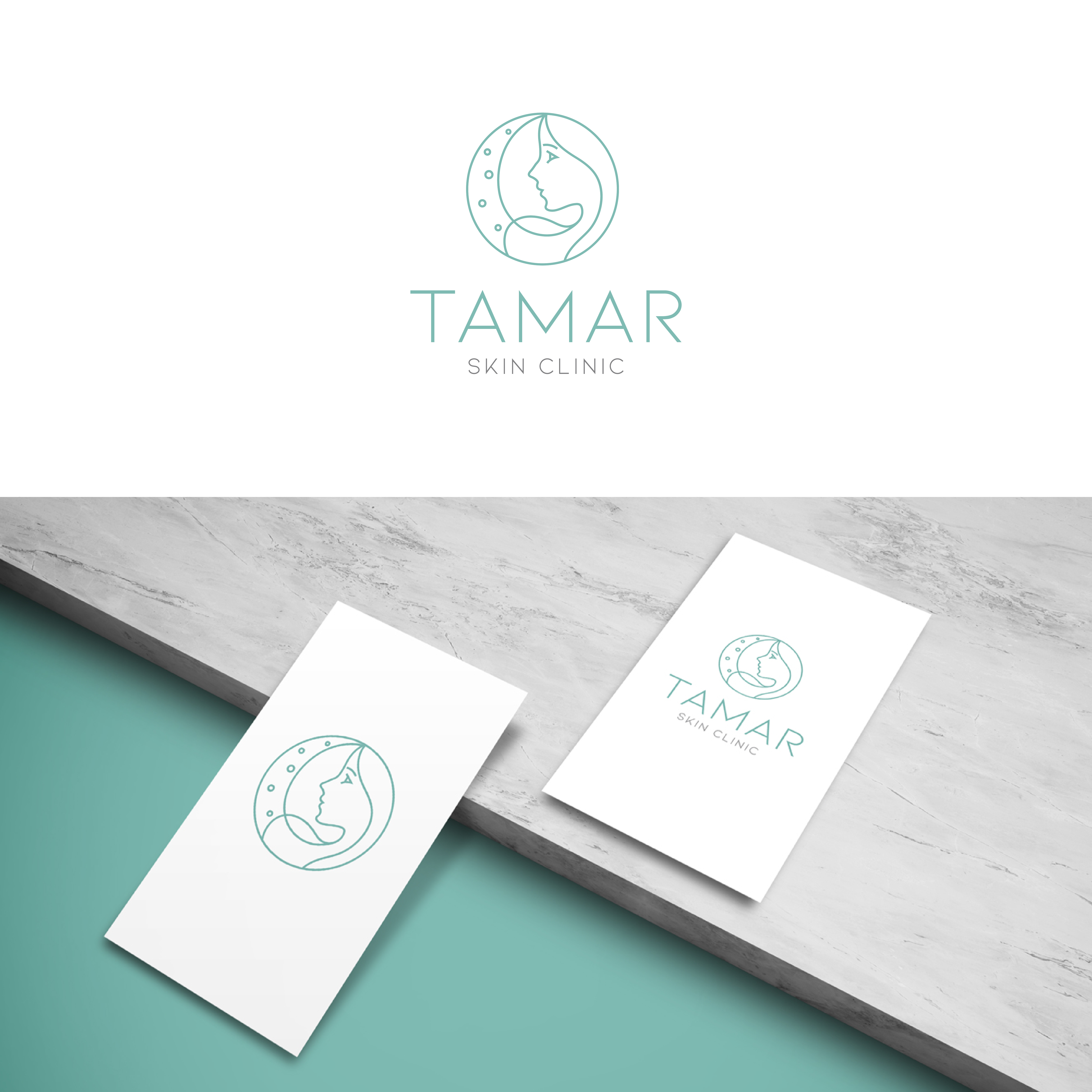 Logo Design by Cretovi for Tamar Skin Clinic | Design #24501555