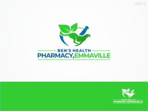 Logo Design by Robby SC for Ben's Health Pharmacy | Design: #24500310