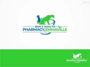 Logo Design by Robby SC for Ben's Health Pharmacy | Design: #24500530
