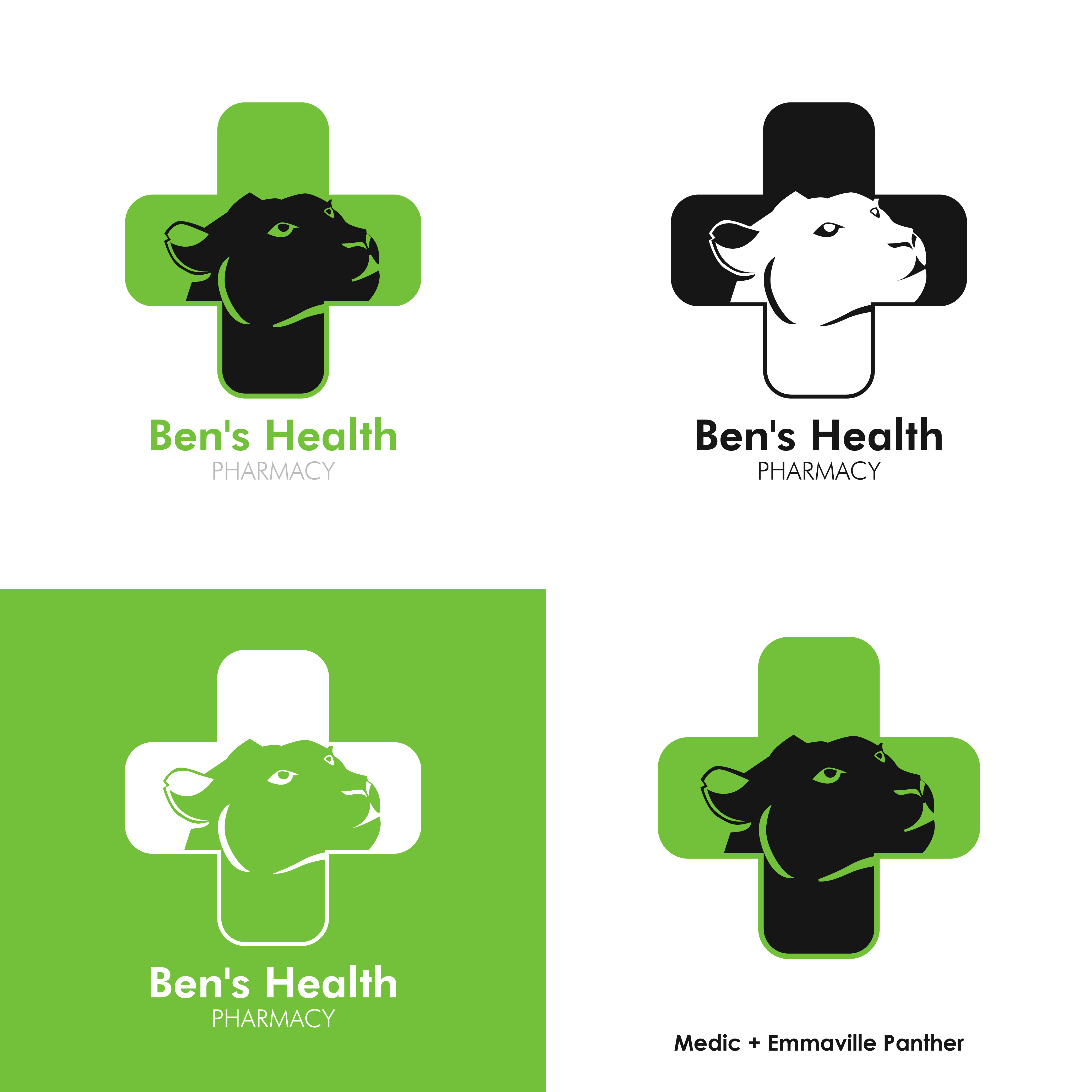 Logo Design by alitjuara for Ben's Health Pharmacy | Design #24518964
