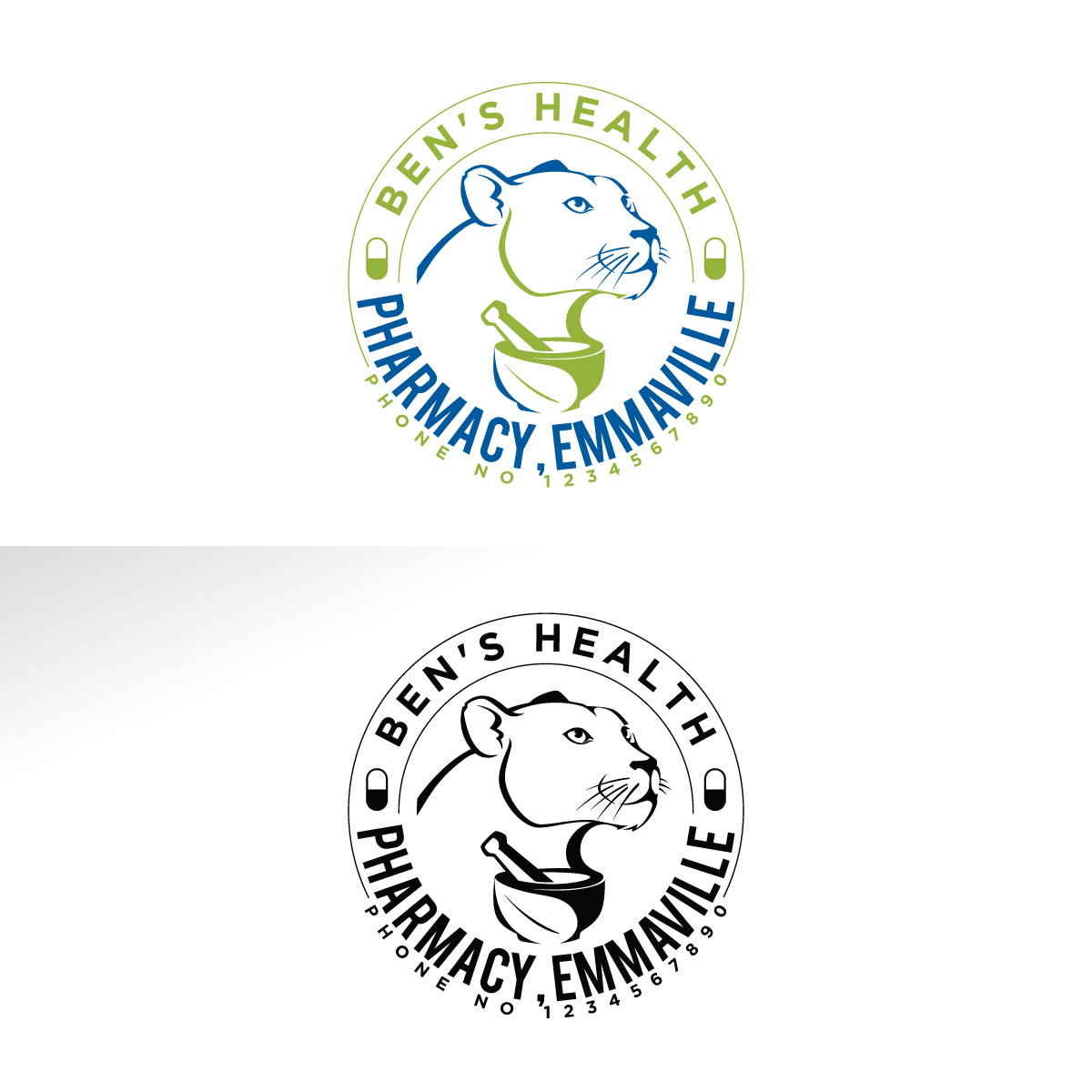 Logo Design by prodesigns99 for Ben's Health Pharmacy | Design #24579219