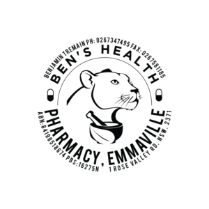 Logo Design by prodesigns99 for Ben's Health Pharmacy | Design: #24582170
