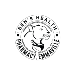 Logo Design by prodesigns99 for Ben's Health Pharmacy | Design: #24582171