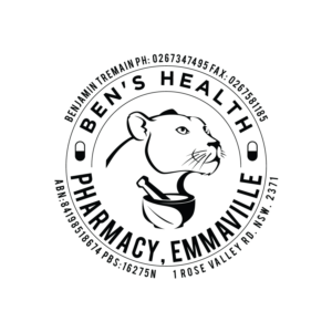 Logo Design by prodesigns99 for Ben's Health Pharmacy | Design: #24582172