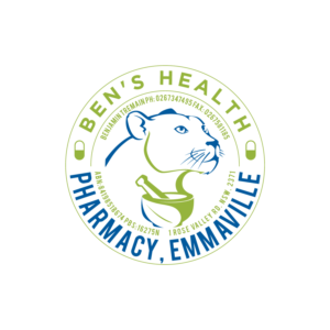 Logo Design by prodesigns99 for Ben's Health Pharmacy | Design: #24585243