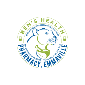 Logo Design by prodesigns99 for Ben's Health Pharmacy | Design: #24585244
