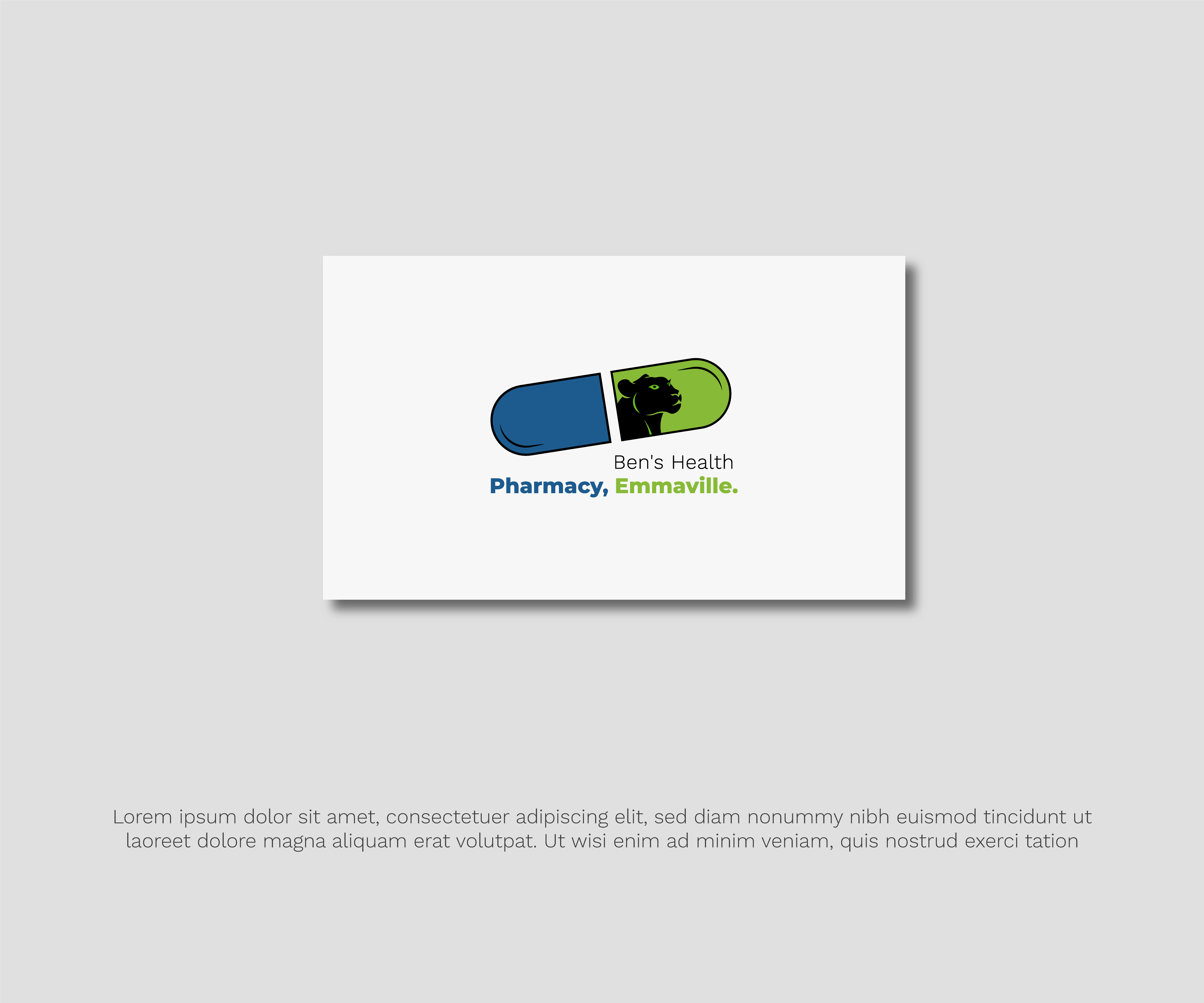 Logo Design by jnh for Ben's Health Pharmacy | Design #24548857