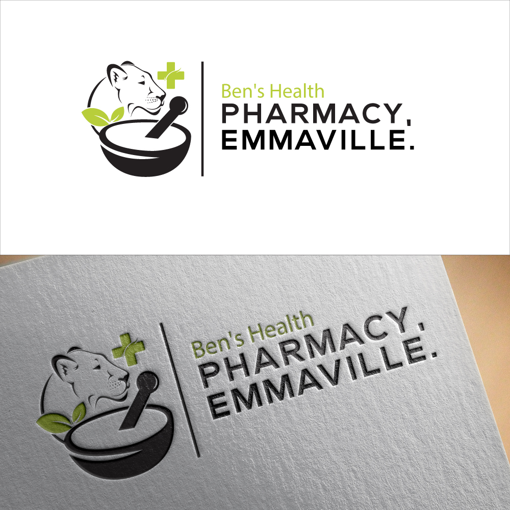 Diseño de Logo por TrisDesign para Ben's Health Pharmacy | Diseño #24516801