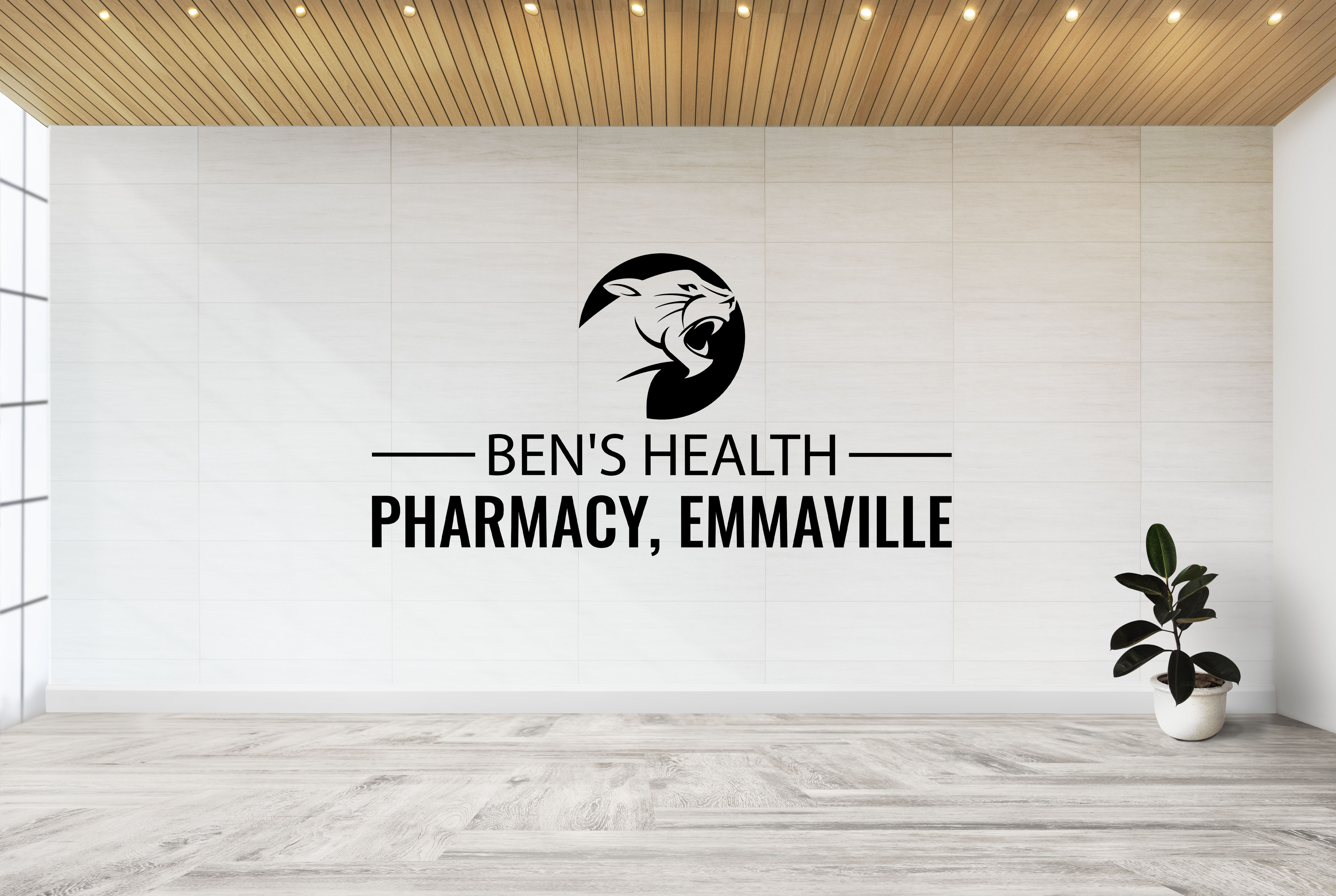 Logo Design by Aliqa Design for Ben's Health Pharmacy | Design #24504928