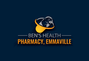 Logo Design by Aliqa Design for Ben's Health Pharmacy | Design: #24505870