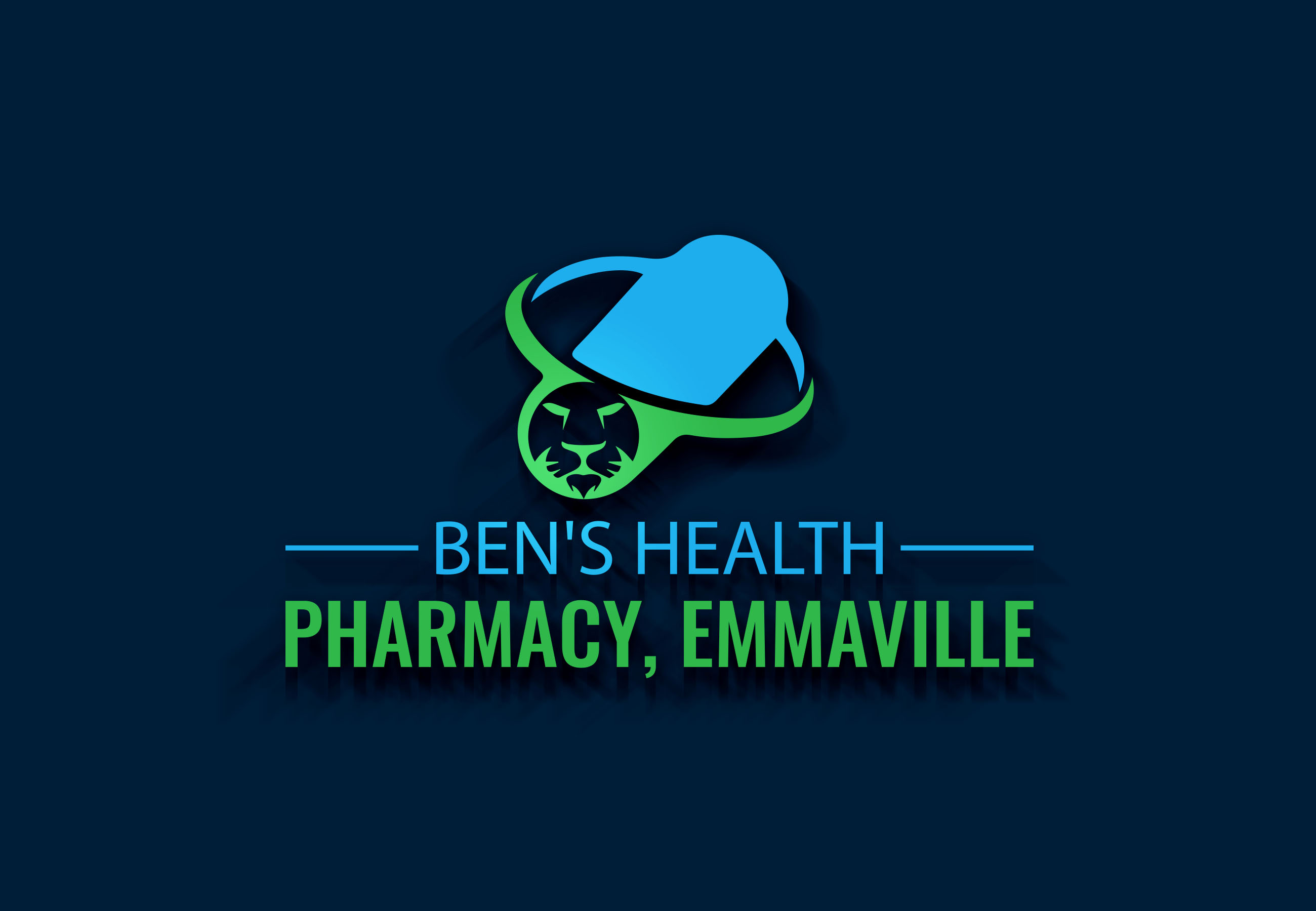 Logo Design by Aliqa Design for Ben's Health Pharmacy | Design #24505871