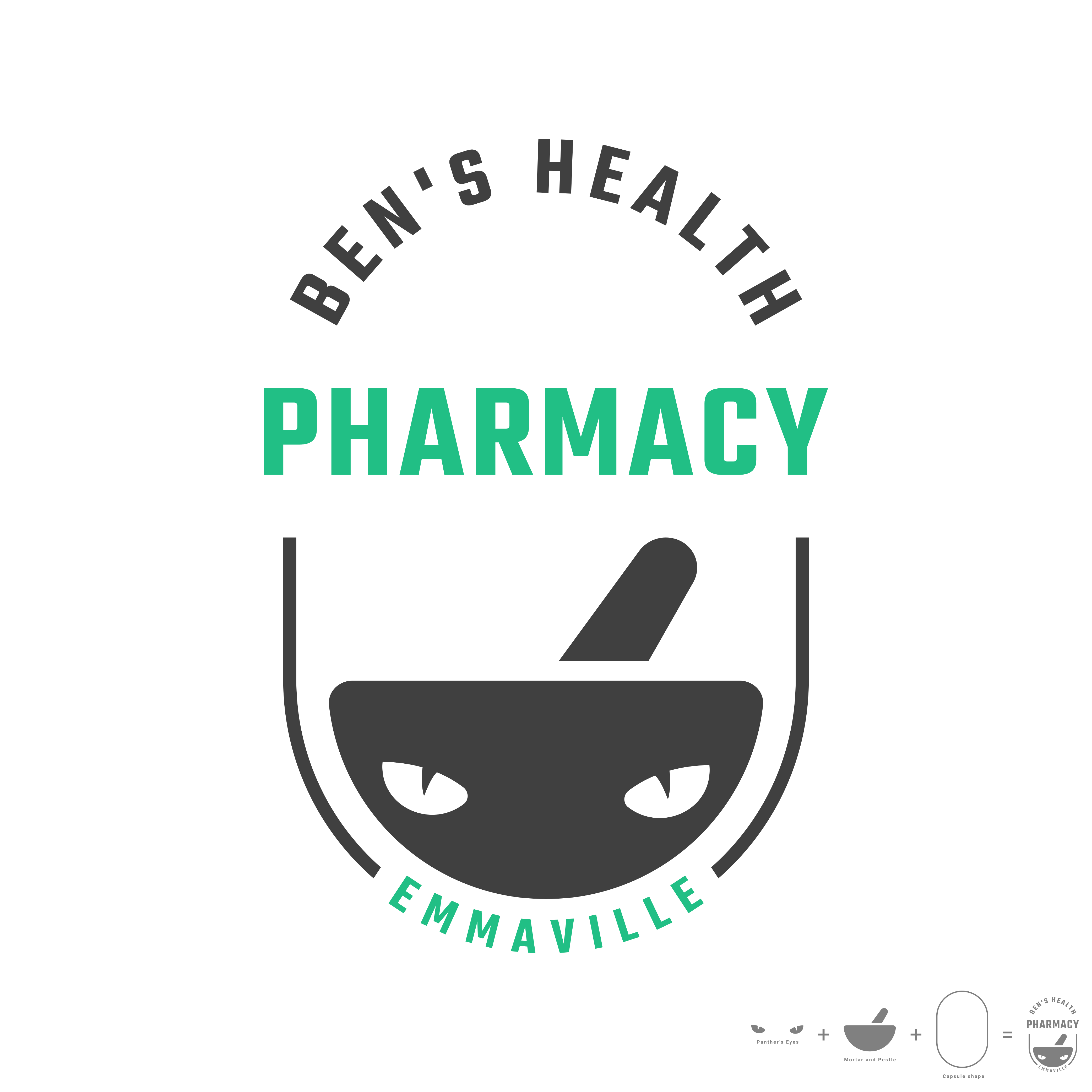 Logo Design by Sunilc for Ben's Health Pharmacy | Design #24526509