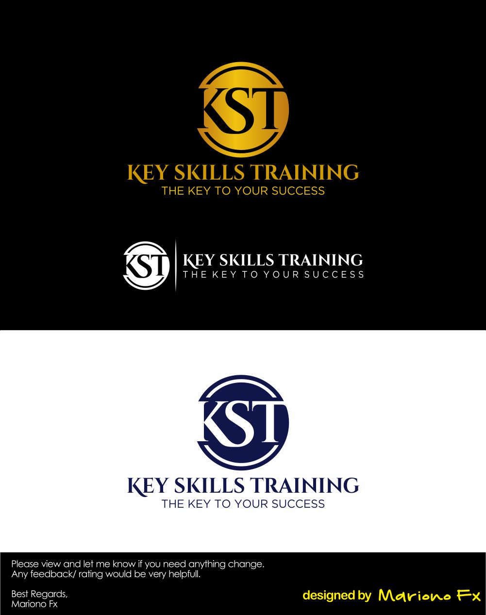 Logo Design by Mariono Fx for Key Skills Training | Design #24511609