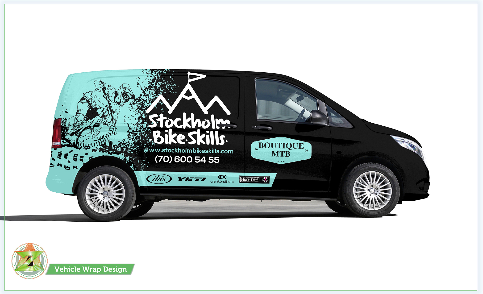Car Wrap-Design von Azhoeck für Boutique MTB | Design #24552345