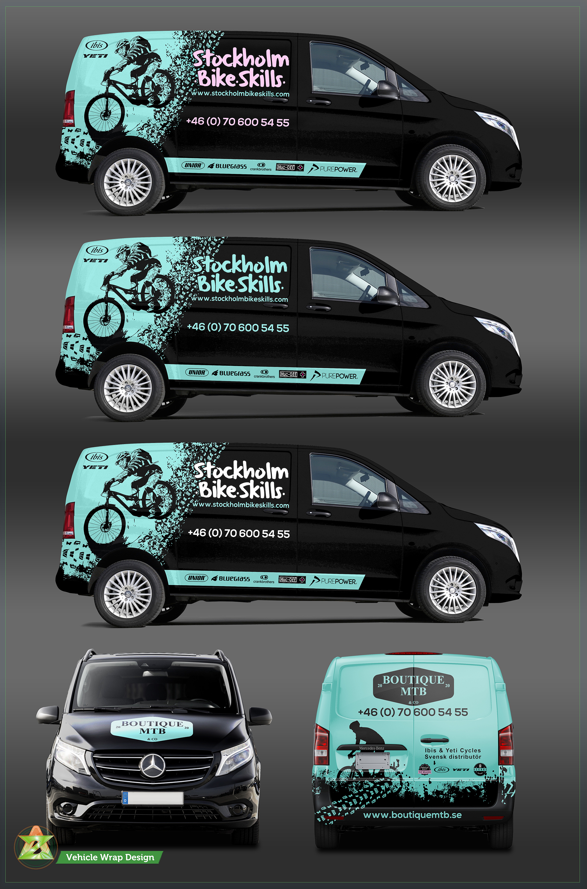 Car Wrap-Design von Azhoeck für Boutique MTB | Design #24573974