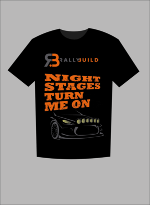 Rally inspired motorsport shirt | T-shirt Design by Jamal 12