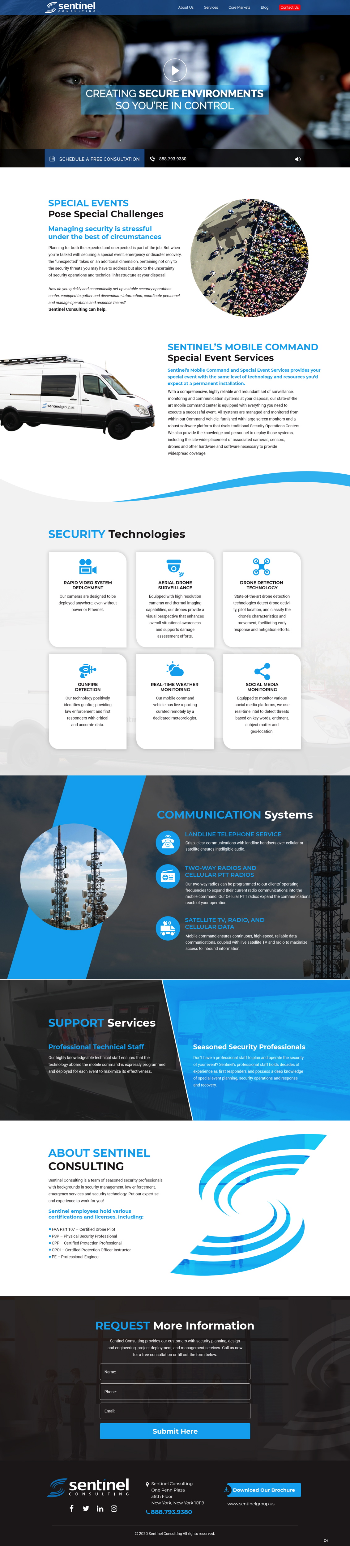 Web Design by pb for Sentinel Consulting, LLC | Design #24519870