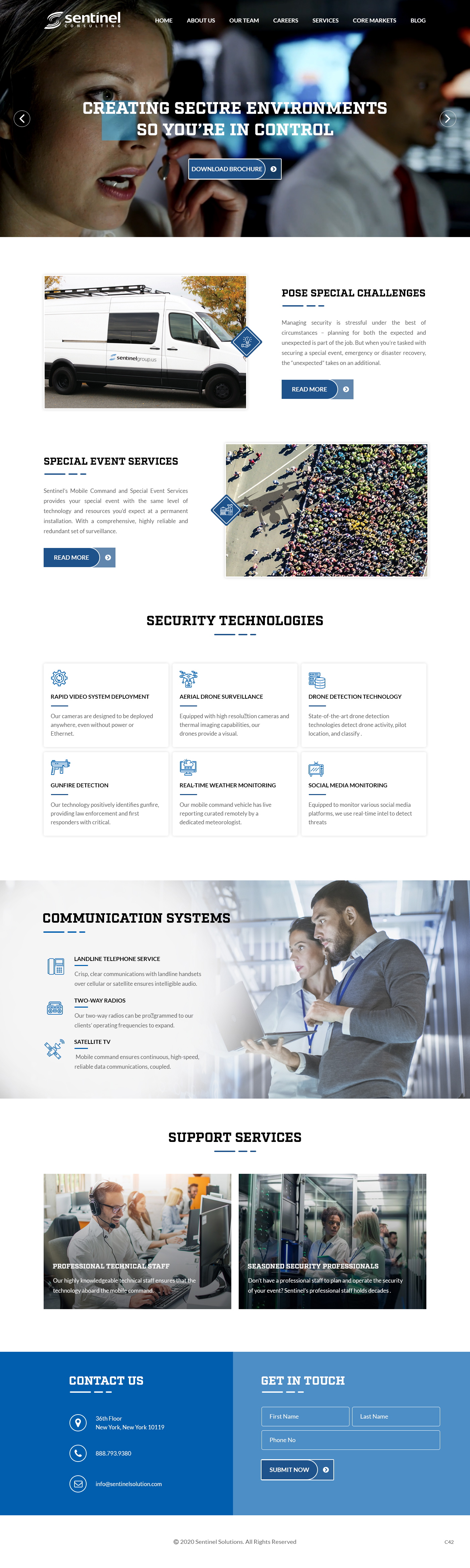 Web Design by pb for Sentinel Consulting, LLC | Design #24522677
