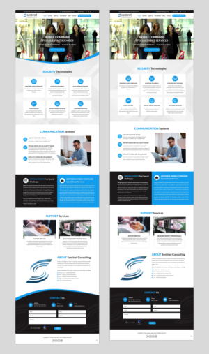Diseño Web por pb para Sentinel Consulting, LLC | Diseño: #24522680