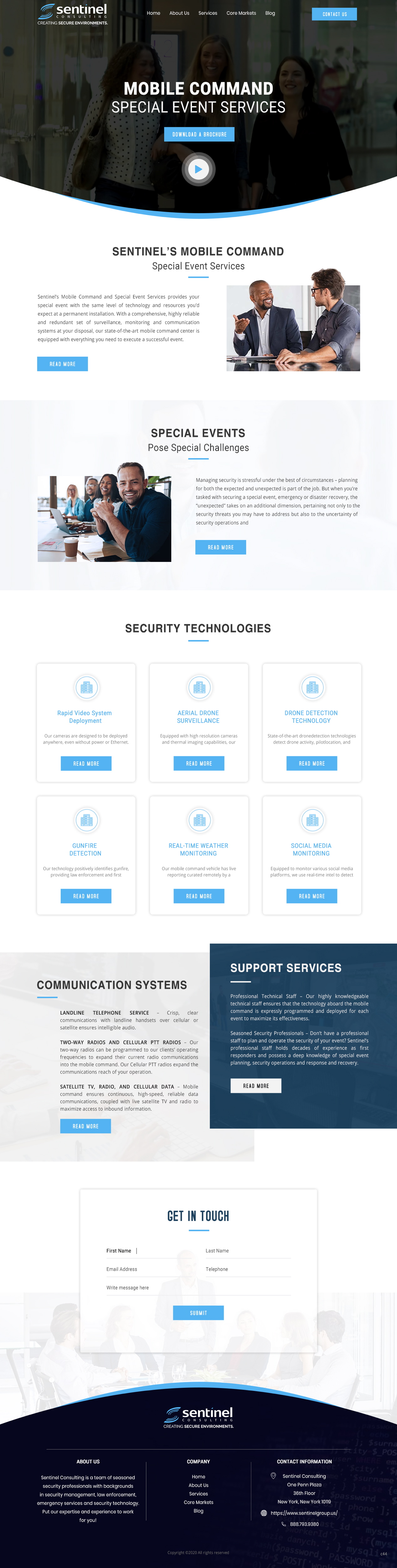 Diseño Web por pb para Sentinel Consulting, LLC | Diseño #24522683
