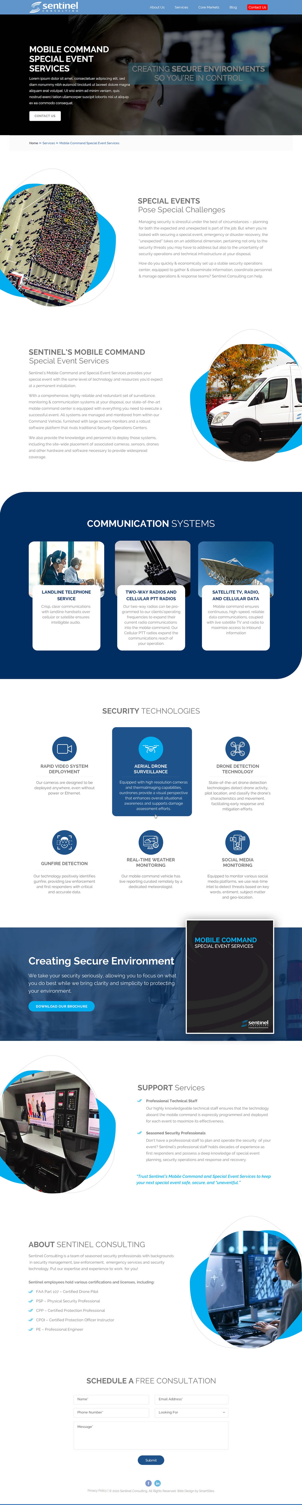 Web Design by Sbss for Sentinel Consulting, LLC | Design #24525520